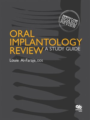 cover image of Oral Implantology Review